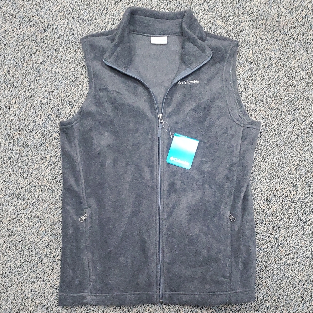 Columbia Charcoal Fleece Vest